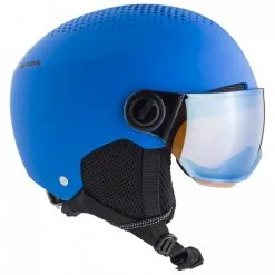 Alpina Kid's Zupo Visor Quattroflex Mirror Lite S2 - Skihelm