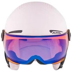 Alpina Kid's Zupo Visor Quattroflex Mirror Lite S2 - Skihelm -Ski-Ausrüstung Verkauf alpina kids zupo visor quattroflex mirror lite s2 skihelm detail 4