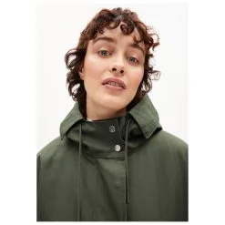 Armedangels Women's Penedaa Core - Mantel -Ski-Ausrüstung Verkauf armedangels womens penedaa core mantel detail 3