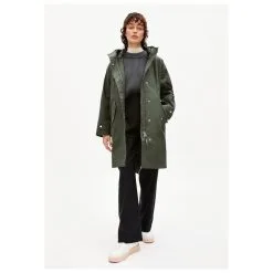 Armedangels Women's Penedaa Core - Mantel -Ski-Ausrüstung Verkauf armedangels womens penedaa core mantel detail 4