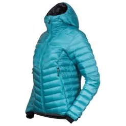 Bergans Women's Senja Down Light Jacket With Hood - Daunenjacke -Ski-Ausrüstung Verkauf bergans womens senja down light jacket with hood daunenjacke detail 2