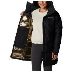 Columbia Women's Opal Hill Mid Down Jacket - Mantel -Ski-Ausrüstung Verkauf columbia womens opal hill mid down jacket mantel detail 6
