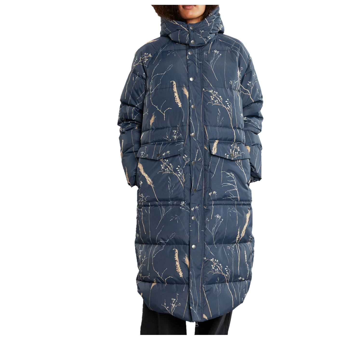 DEDICATED Women's Puffer Jacket Haparanda - Mantel 1 DEDICATED Women's Puffer Jacket Haparanda - Mantel