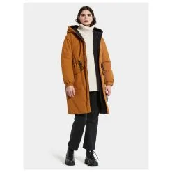 DIDRIKSONS Women's Anna Reversible Parka - Mantel -Ski-Ausrüstung Verkauf didriksons womens anna reversible parka mantel detail 6