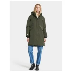 DIDRIKSONS Women's Josefine Parka - Mantel 19 DIDRIKSONS Women's Josefine Parka - Mantel -Ski-Ausrüstung Verkauf didriksons womens josefine parka mantel detail 5