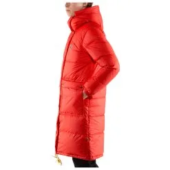 FJÄLLRÄVEN Women's Expedition Long Down Parka - Mantel -Ski-Ausrüstung Verkauf fjaellraeven womens expedition long down parka mantel detail 4