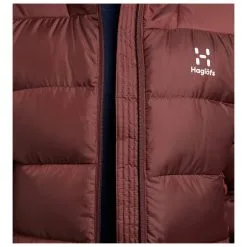Haglöfs Women's Bield Down Hood - Daunenjacke -Ski-Ausrüstung Verkauf hagloefs womens bield down hood daunenjacke detail 6