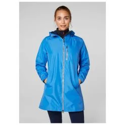 Helly Hansen Women's Long Belfast Jacket - Mantel -Ski-Ausrüstung Verkauf helly hansen womens long belfast jacket mantel detail 3