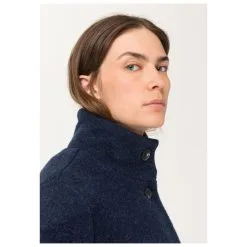 Hessnatur Women's Wollfleece Mantel - Wollparka -Ski-Ausrüstung Verkauf hessnatur womens wollfleece mantel wollparka detail 5