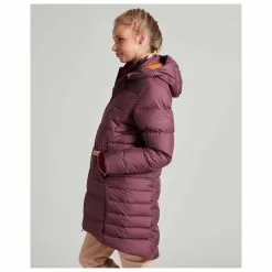 Kathmandu Women's Epiq Longline Down Coat - Mantel -Ski-Ausrüstung Verkauf kathmandu womens epiq longline down coat mantel detail 4