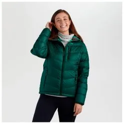 Outdoor Research Women's Transcendent Down Hoody - Daunenjacke -Ski-Ausrüstung Verkauf outdoor research womens transcendent down hoody daunenjacke detail 3