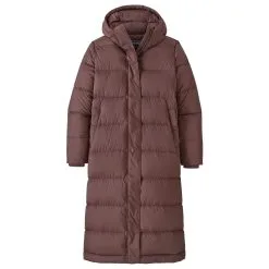Patagonia Women's Silent Down Long Parka - Mantel