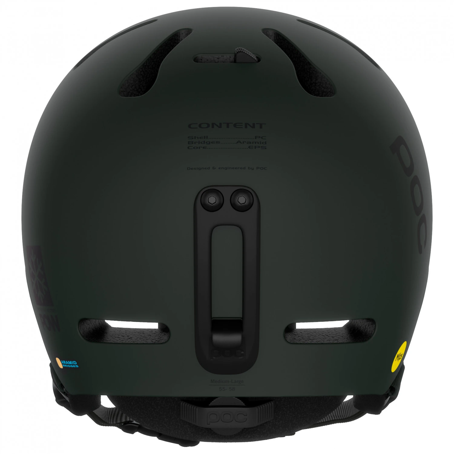 POC Fornix MIPS POW JJ - Skihelm 2 POC Fornix MIPS POW JJ - Skihelm – Bild 2