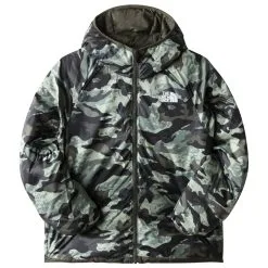 The North Face Boy's Printed Revrs North Down Hooded Jacket - Daunenjacke -Ski-Ausrüstung Verkauf the north face boys printed revrs north down hooded jacket daunenjacke detail 3