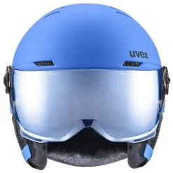 Uvex Kid's Rocket Visor - Skihelm 10 Uvex Kid's Rocket Visor - Skihelm -Ski-Ausrüstung Verkauf uvex kids rocket visor skihelm detail 4