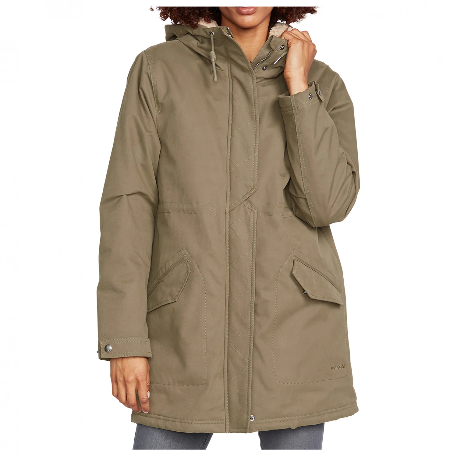 Volcom Women's Less Is More 5K Parka - Mantel 1 Volcom Women's Less Is More 5K Parka - Mantel